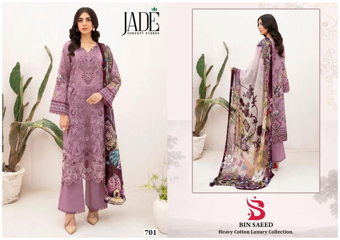 Jade Bin Saeed Vol 7 Cotton Pakistani Readymade Suits Wholesale Shop In Surat
